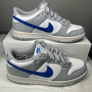Nike Low-Top Sneakers White, Gray & Blue